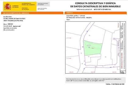 Urban plot for sale in Guatiza, Teguise, Lanzarote. 